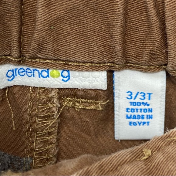 Greendog Cargo Shorts Dark Khaki Toddler Kids - Picture 3 of 6